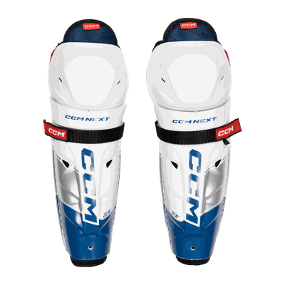 Ccm Shin Guards Next 23/24, leggbeskyttere, hockey, junior STD 11" (130cm) Ccm Shin Guards Next 23/24, leggbeskyttere, hockey, junior STD 11" (130cm)