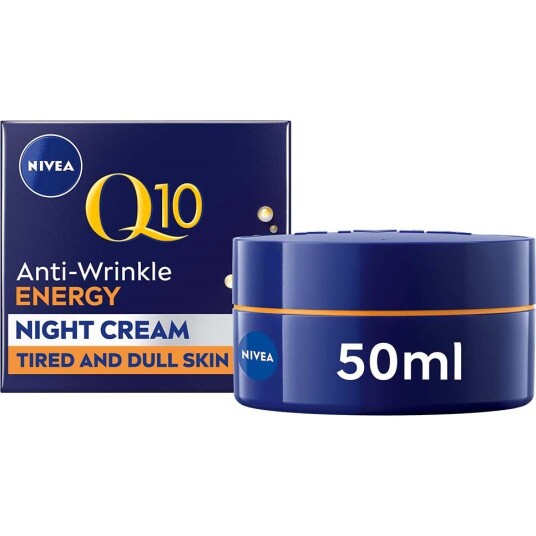 Nivea Q10 Energigivende Nattkrem 50 ml med Anti-Age Effekt
