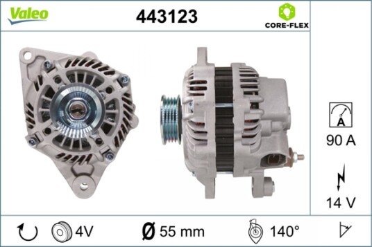 Dynamo VALEO 443123 Dynamo VALEO 443123