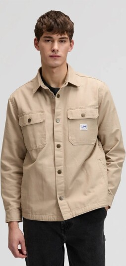 Lee Jeans Workwear Overshirt Beige XL x 00