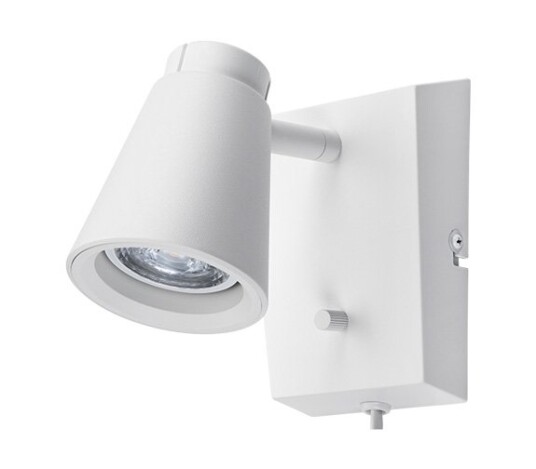 SG Armaturen Zoom square mat white 5.5w led 2700k w/dimmer