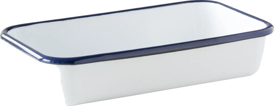 Kockums Jernverk Kockums ildfast form Kockums white blå 23×13,5 cm
