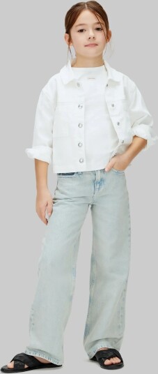 Calvin Klein White Denim Jacket White 140