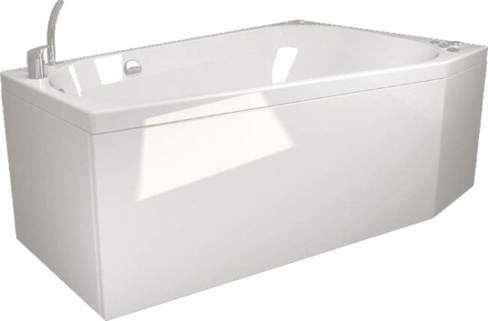 Westerbergs Boblebad Motion 160L Executive Venstre Akryl Hvit