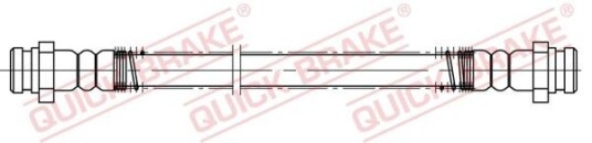 Bremseslange QUICK BRAKE 22.531 Bremseslange QUICK BRAKE 22.531