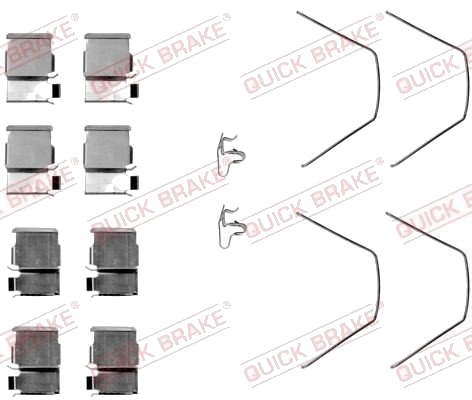 Monteringssett, bremseklosser QUICK BRAKE 109-1093