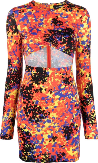 Dsquared2 Dame Kjoler Rød S,