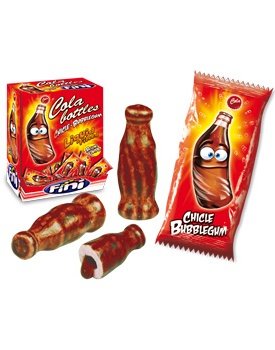 200 stk Fini Colaflaske Tyggegummi 5 gram Hel eske 200 stk Fini Colaflaske Tyggegummi 5 gram Hel eske