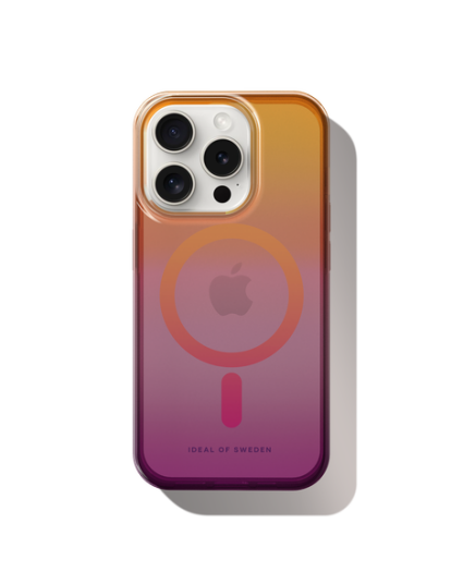 Ideal Of Sweden Ideal Magsafe Clear Case Iphone 15 Pro, Vibrant Ombre