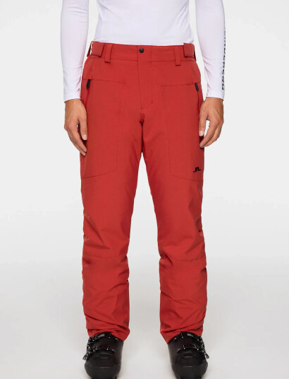 J. Lindeberg Clarke Pant - Red - XL