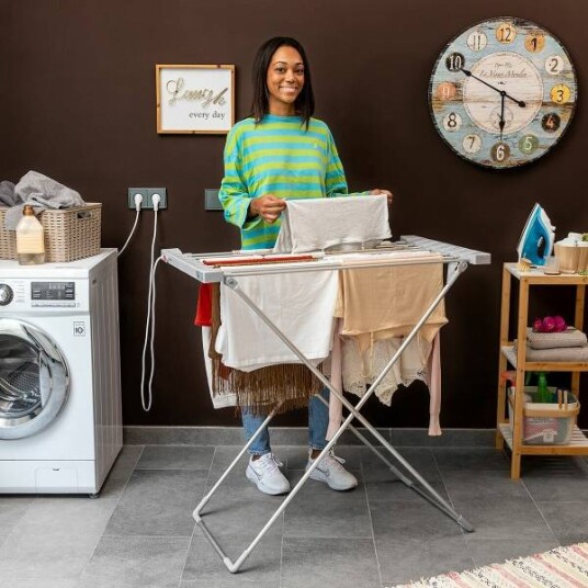 Innovagoods Sammenleggbart elektrisk tørkestativ 120W Innovagoods Sammenleggbart elektrisk tørkestativ 120W