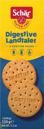 Schar glutenfri digesive kjeks 150 g Schar glutenfri digesive kjeks 150 g