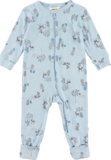 Joha Jumpsuit Ull/Silke Blå m. Naturlig Joha 60 Jumpsuit Lyseblå