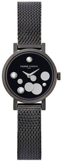 Pierre Cardin Dameklokke CCM.0500 Canal St Martin Grå/Stål Ø28 mm