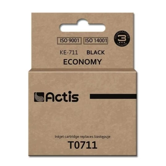 Original blekkpatron Actis KE-711 Sort