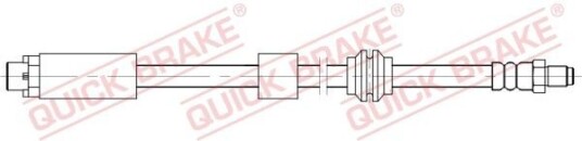 Bremseslange QUICK BRAKE 32.821 Bremseslange QUICK BRAKE 32.821