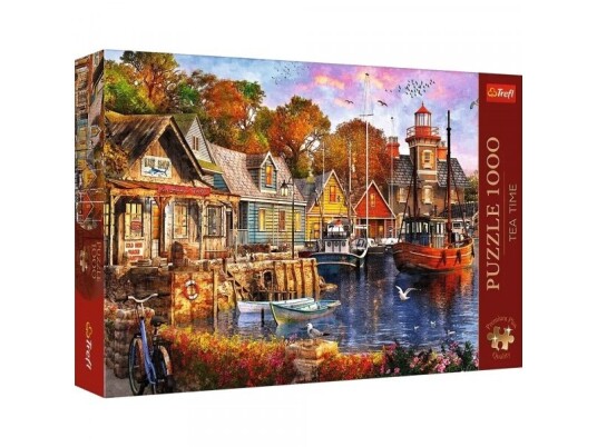 Trefl Puzzle 1000 Biter Premium Plus Seaside Hjørne