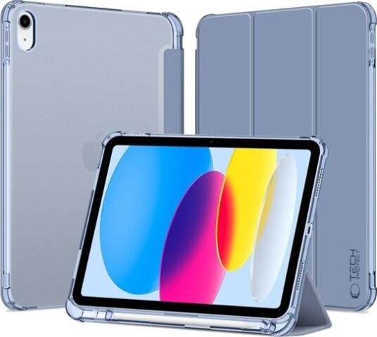 Tech-Protect SC Pen Hybrid Case for iPad 10 / 2022 - Blue - Transparent