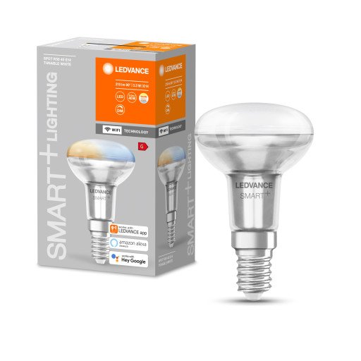 Ledvance Smart+ Wifi E14 reflektorpære, justerbar hvit