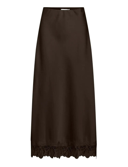 Vila Vilea Ankle Skirt - Brown - 34 Vila Vilea Ankle Skirt - Brown - 34