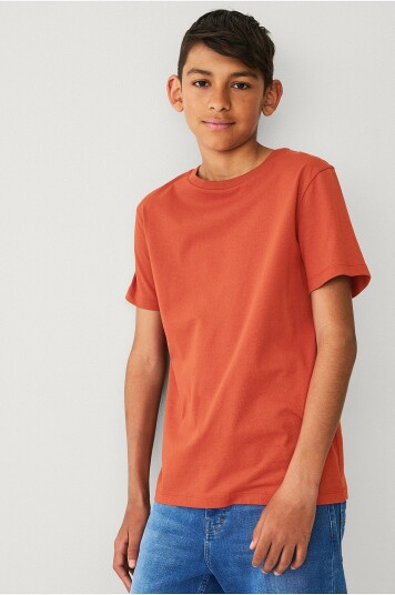 Ellos Collection T skjorte Basic Rød Ellos Collection T skjorte Basic Rød