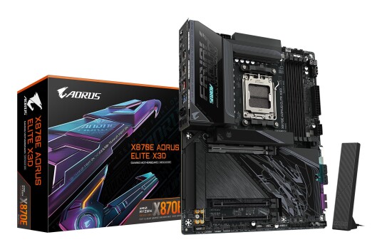 Gigabyte X870E Aorus Elite Hovedkort ATX med AMD AM5 Socket Gigabyte X870E Aorus Elite Hovedkort ATX med AMD AM5 Socket