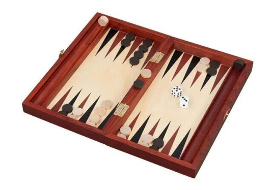 Goki Backgammon Wooden Board Game Goki Backgammon Wooden Board Game