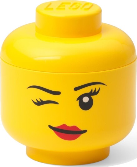 Lego Oppbevaringshode - Liten Størrelse (Blunkende)