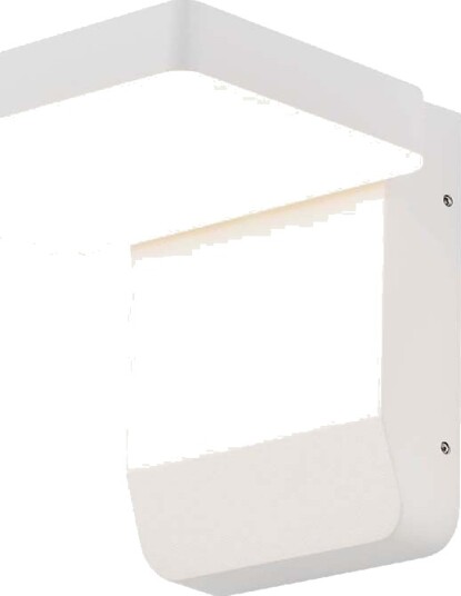 V Tac 17W kvadratisk LED vegglampe IP65 hvit 150lm/W aluminium inkl. lyskilde Kulør : Varm V Tac 17W kvadratisk LED vegglampe IP65 hvit 150lm/W aluminium inkl. lyskilde Kulør : Varm