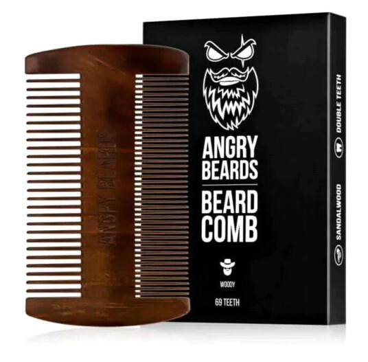 Angry Beards Beard Comb Woody