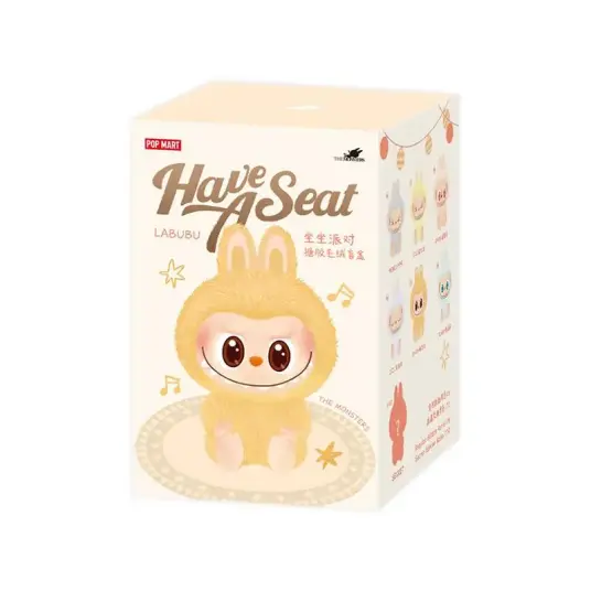 Labubu Pop Mart The Monsters Have a Seat Series  Samlefigurer