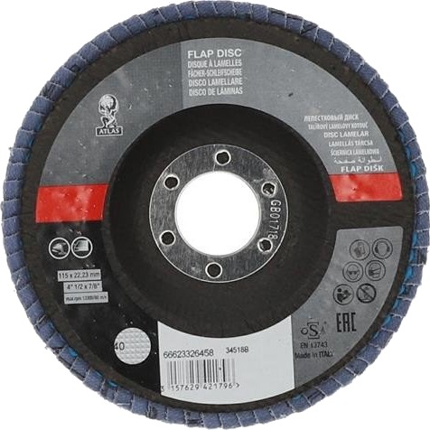 Norton Abrasives 66623326460 Slipeskive, vinkelsliper Norton Abrasives 66623326460 Slipeskive, vinkelsliper