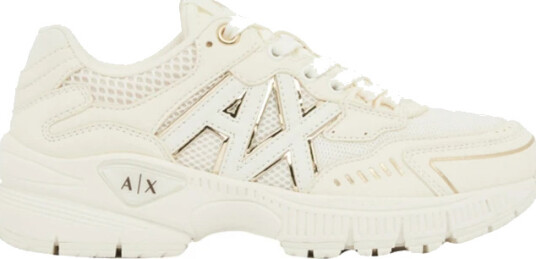 Armani Exchange Dame Sko Beige 36 EU,