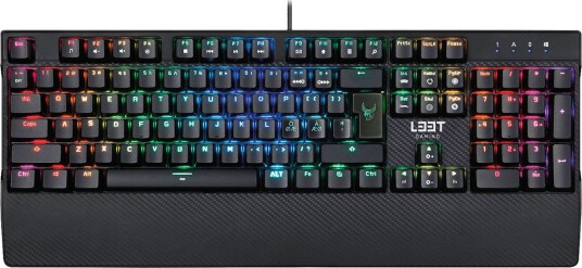 L33T Megingjård Mekanisk Gamingtastatur RGB L33T Megingjård Mekanisk Gamingtastatur RGB