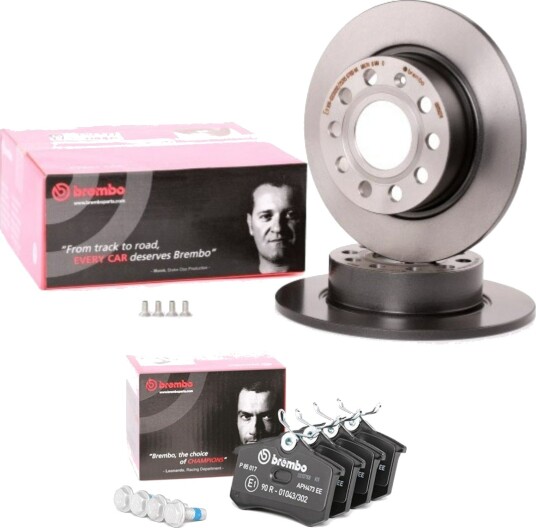 Bremseskiver og -klosser BREMBO BRB3405N0136
