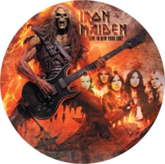 Iron Maiden Live In New York 1982 Uk Vinyl