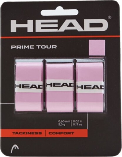 Head Prime Tour (Overgrip), Tennis greptape Rosa Head Prime Tour (Overgrip), Tennis greptape Rosa