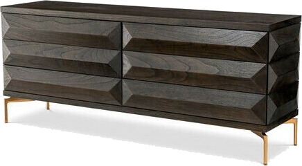 Denver kommode mocha oak veneer