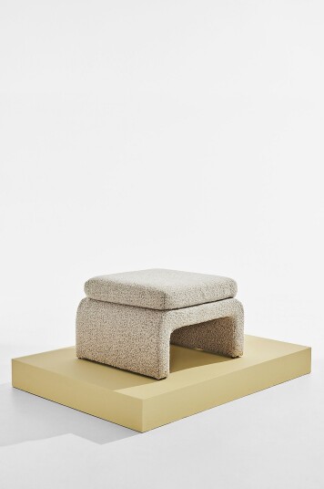 Jotex Puff Bouclé Polyester/Polyeterskum/Bouclé/Kryssfiner Greige Mika 1716143020 Jotex Puff Bouclé Polyester/Polyeterskum/Bouclé/Kryssfiner Greige Mika 1716143020