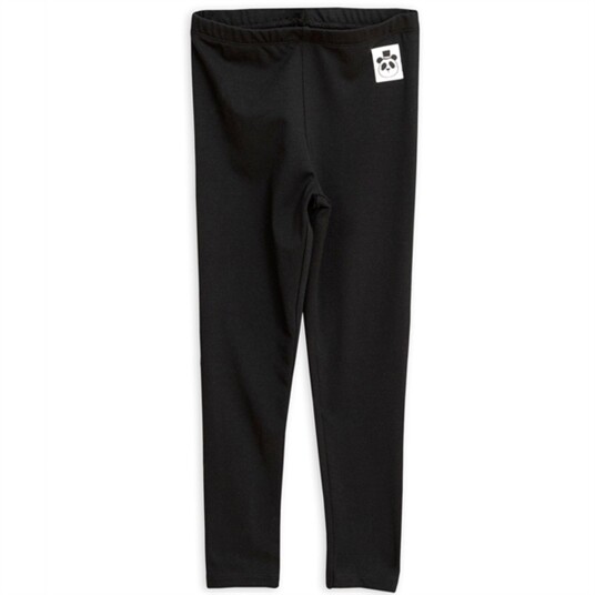 Mini Rodini Black Basic Leggings 56-62