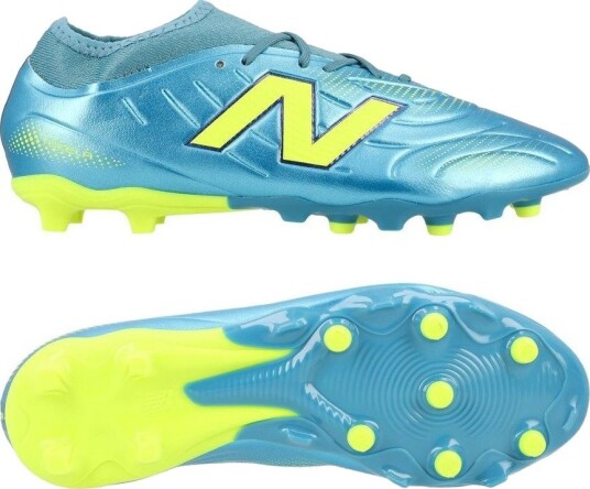New Balance Tekela V5 Team Low Cut Fg Neon Tide Barn Gress (Fg) størrelse 35½ New Balance Tekela V5 Team Low Cut Fg Neon Tide Barn Gress (Fg) størrelse 35½