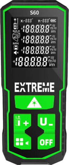 Gis Norge Extreme Avstandsmåler Grønn S-60G Gis Norge Extreme Avstandsmåler Grønn S-60G