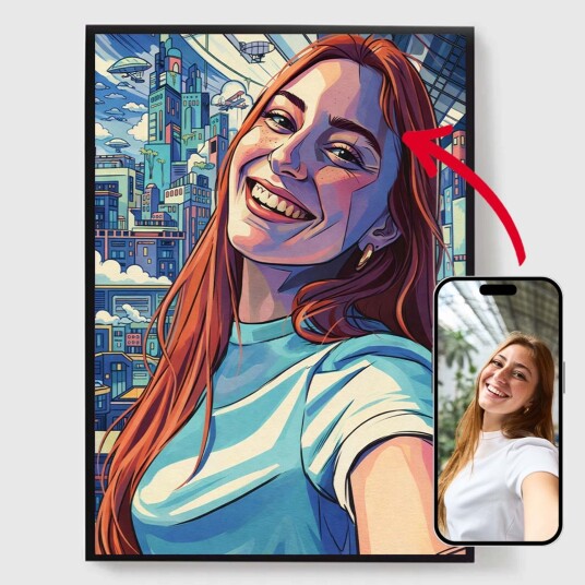 Namly Design Personalisert Plakat Moderne Kubistisk Illustrasjon AI Plakat POSTEREA7LXK