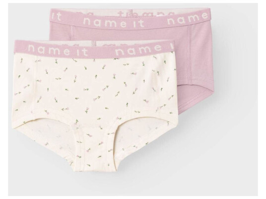 Name It Hipster 2-Pack Buttercream Floral Beige 122/128