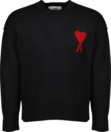 Ami Paris unisex Gensere & Hettegensere Svart 2XS, Ami Paris unisex Gensere & Hettegensere Svart 2XS,