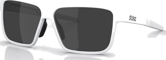 Bliz A008 Matte White/Smoke