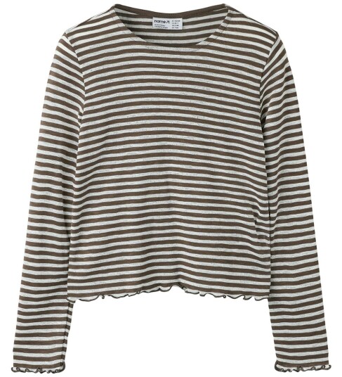 Name It Nkfbertis Ls Sh Top Brown 122 128 Name It Nkfbertis Ls Sh Top Brown 122 128