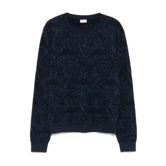 Etro Herre Strikkevarer Blå 2XL,