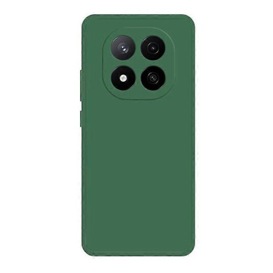 Oba Style Xiaomi Redmi Note 14 Pro Plus Silikondeksel – Mørkegrønn (Myk Innside)
