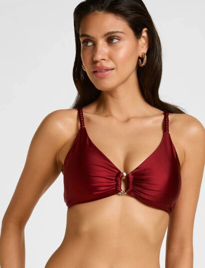Hunkemöller Bari Croptop Burgundy XS
